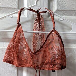 Victoria's Secret burnt orange bralette - XL